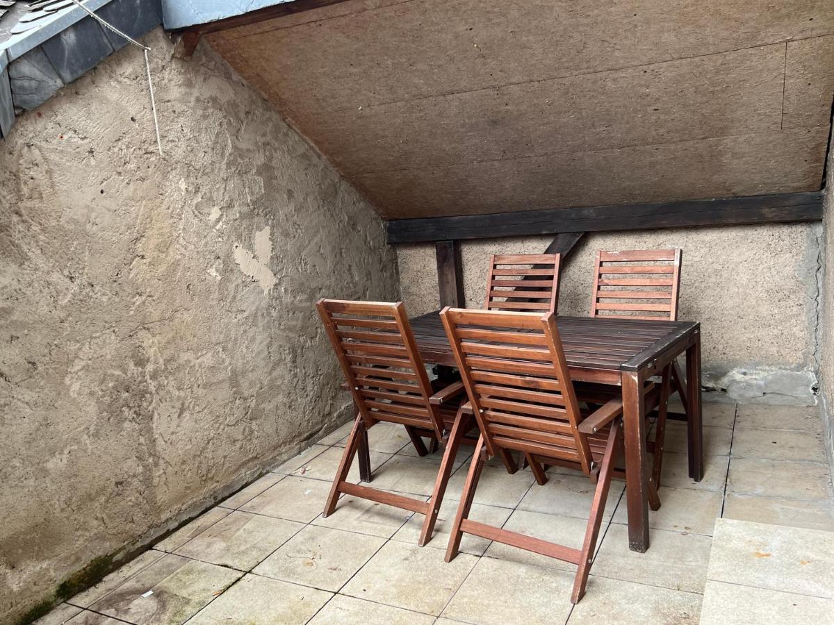 Апартаменты Direkter Moselblick I Altbau I 4 Personen I Terrasse Санкт-Альдегунд Экстерьер фото
