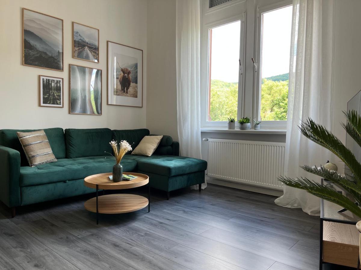 Апартаменты Direkter Moselblick I Altbau I 4 Personen I Terrasse Санкт-Альдегунд Экстерьер фото